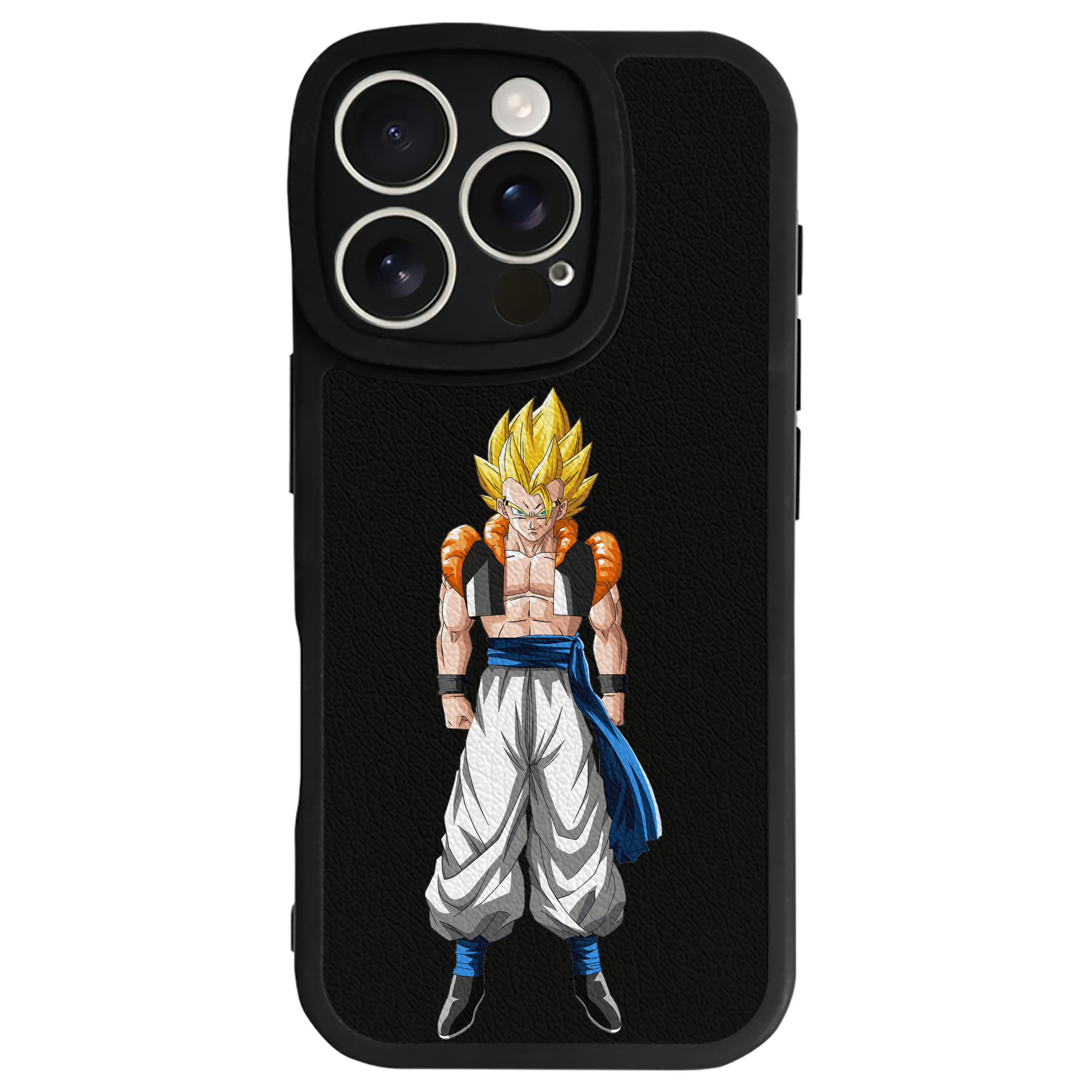 （画像用） ドラゴンボール ベジータ四世（Bejīta Yonsei）DRAGON BALL Vegeta IV 【iPhone 16シリーズ対応】シリコンスマホケース（レザー調） 材質：シリコン
